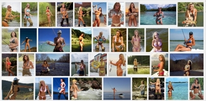 Bikinis fishing Bikinis fishing