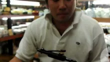 Video thumb for Shintaro Kumazaki tying a tenkara fly 