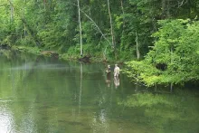 User submitted picture: My Son and I fishing on t...
